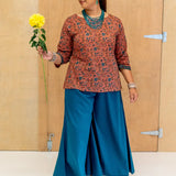 Helen Top Coral Jaal
