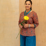 Helen Top Coral Jaal