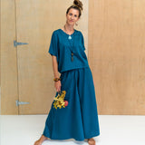 Jhola Top Teal