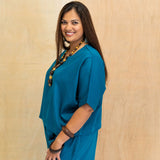 Jhola Top Teal