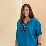 Jhola Top Teal