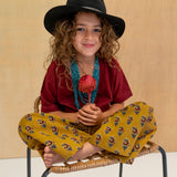 Girls Annvi Palazzo Mustard Boonta