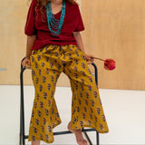 Girls Annvi Palazzo Mustard Boonta