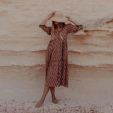 Tier Dress Coral Boonta