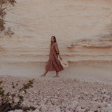 Tier Dress Coral Boonta