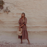 Tier Dress Coral Boonta