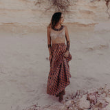 Tier Skirt Coral Boonta