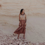 Tier Skirt Coral Boonta
