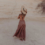 Tier Skirt Coral Boonta